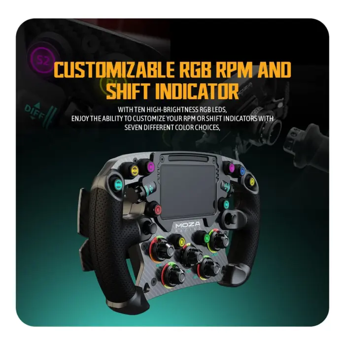 Cosmic Byte Moza FSR Formula Steering Wheel - Image 4