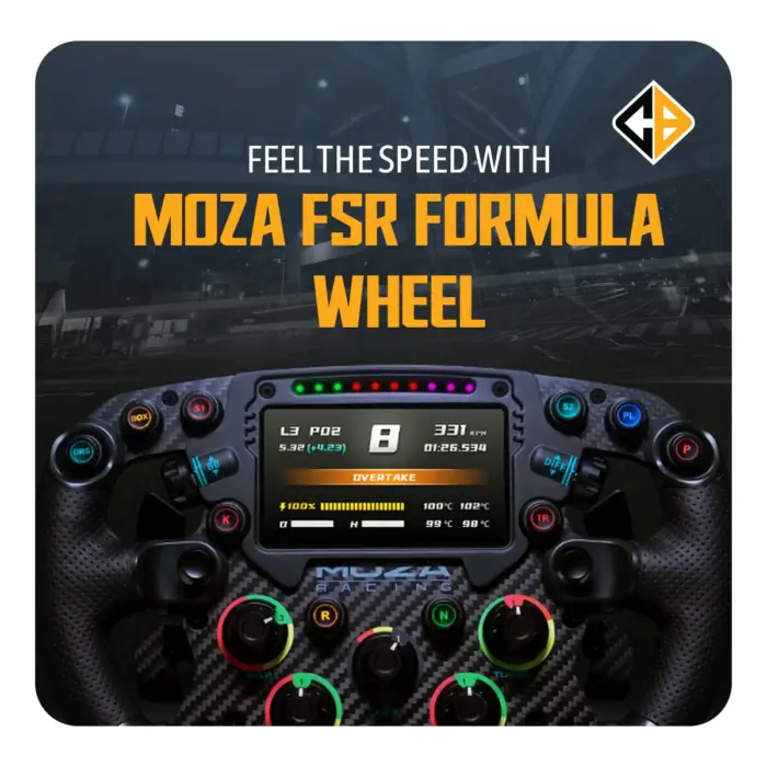 Cosmic Byte Moza FSR Formula Steering Wheel - Image 3