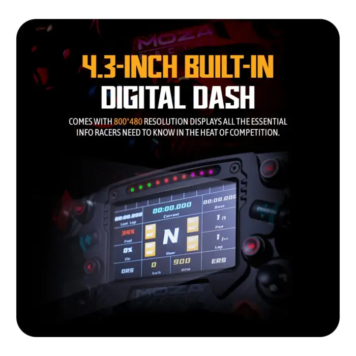 Cosmic Byte Moza FSR Formula Steering Wheel - Image 10