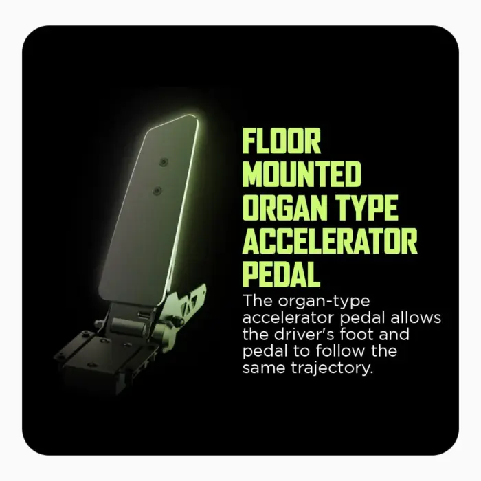 Cosmic Byte Moza SR-P Pedals (Throttle + Brake Pedal) No Clutch- Sold Separately - Image 3
