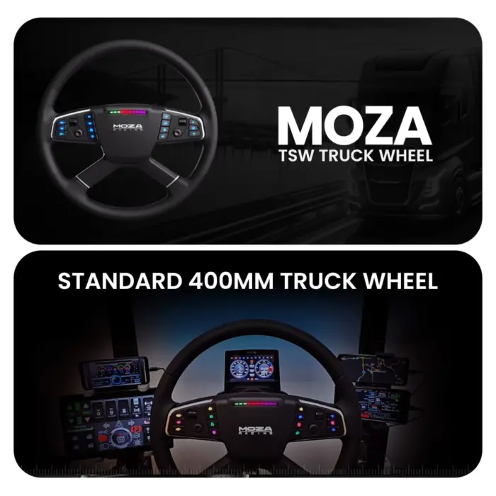 Cosmic Byte Moza TSW Truck Wheel | Racing Streering Wheel for Gaming - Image 3