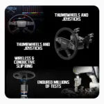 Cosmic Byte Moza Trucking Racing Bundle for PC, R5 Wheelbase, TSW Truck Wheel, SR-P Lite Pedals, Clamp for Truck Wheel - Image 4