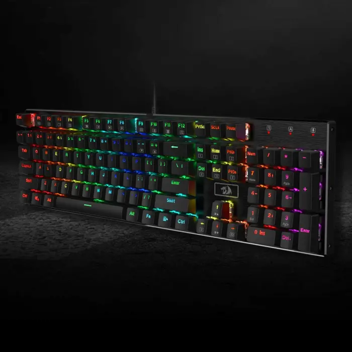 Redragon Devarajas K556 - 104 Keys Wired Mechanical Keyboard (Brown Switch) - Image 9