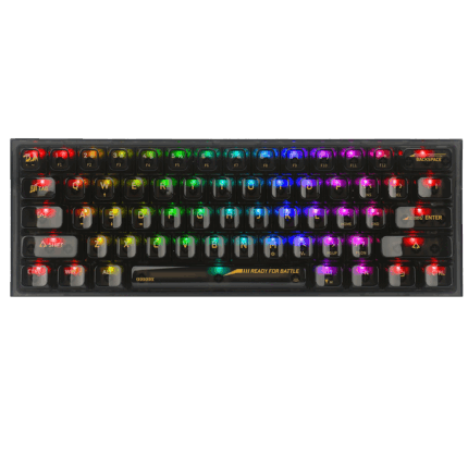 Redragon Fizz K617 Transparent Keyboard
