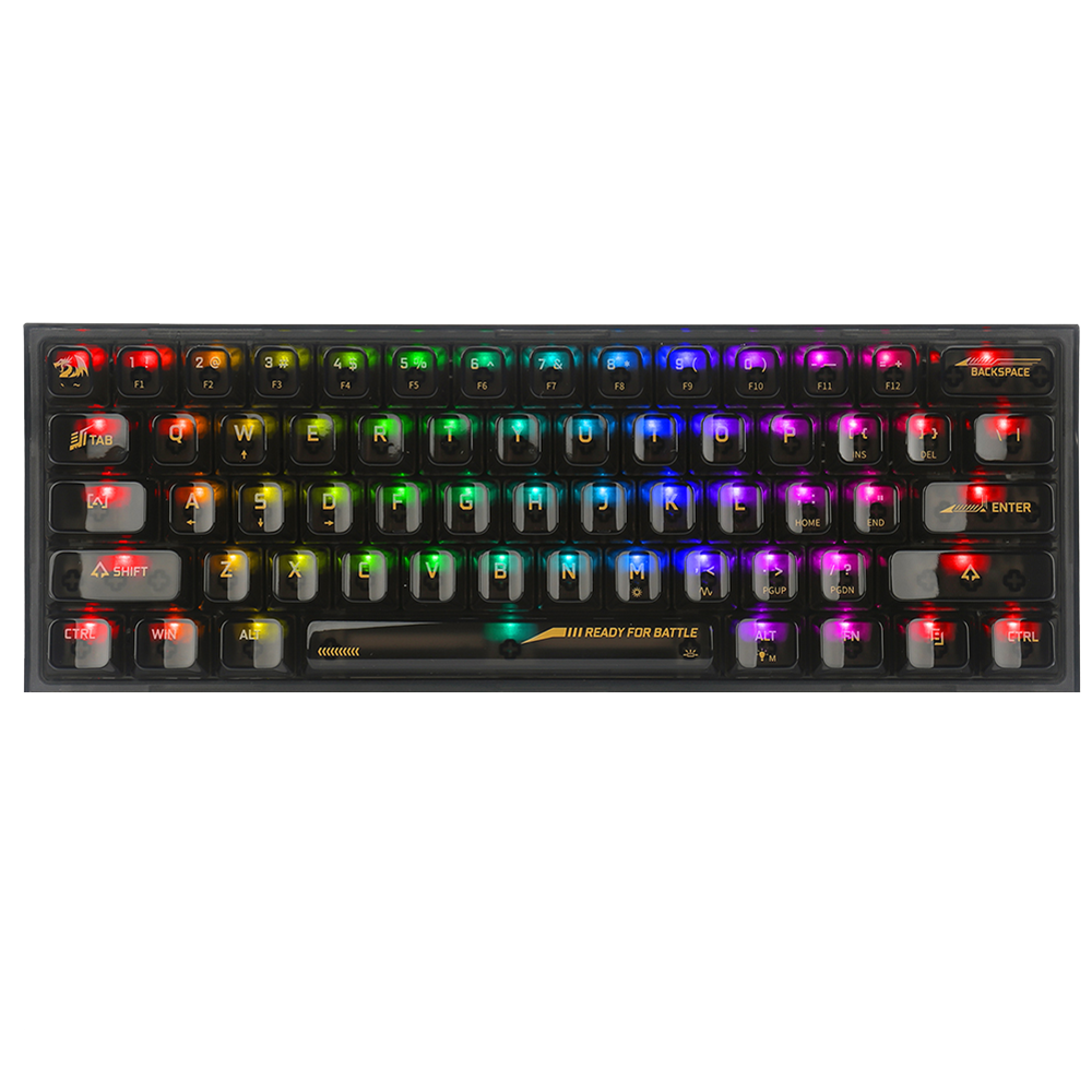 Redragon Fizz K617 Transparent Keyboard