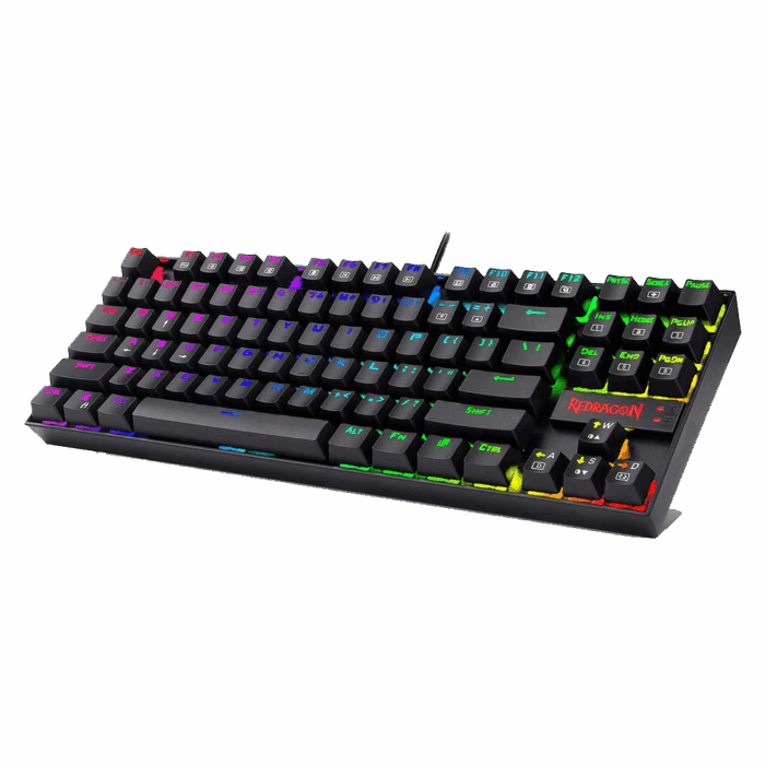 Redragon Kumara K552 - TKL Wired Mechanical Keyboard Rainbow (Red Switch) - Image 2
