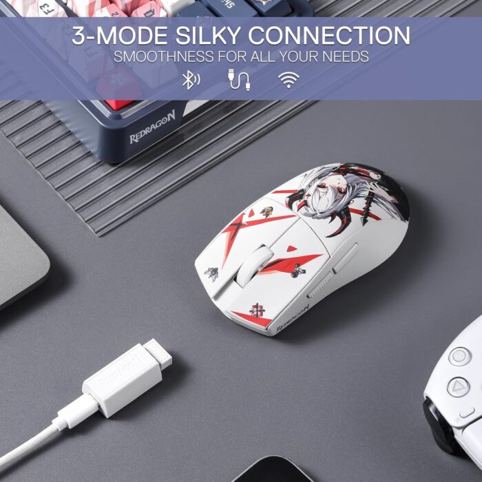 Redragon M916 AK Pro 3-Mode Gaming Mouse - Image 3