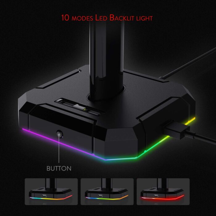 Redragon SCEPTER PRO HA300 Headphone Stand - Image 6