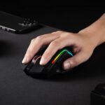 Redragon M810 Taipan Pro (Wired/Wireless/BT)Black Gaming Mouse - Image 9