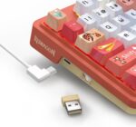 Redragon Ucal Pro K673 Pro - 75% Wired+2.4Ghz+BT Mechanical Keyboard Anime Theme (Custom Hi-Fi Linear Switch) - Image 3