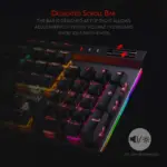 Redragon Vata K580 - 104 Anti Ghosting Keys Wired Mechanical Keyboard (Blue Switch) - Image 7