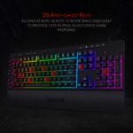 Redragon Shiva K512-Wired Membrane Keyboard RGB Black - Image 4