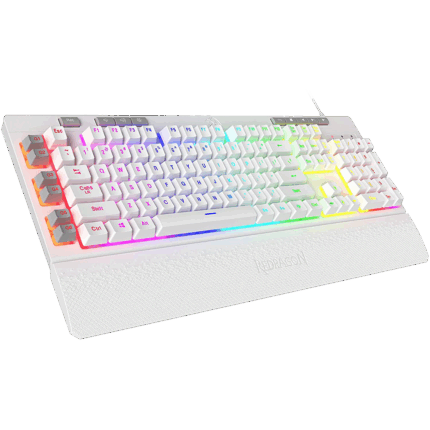 Shiva K512-Wired Membrane Keyboard White
