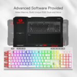 Redragon Shiva K512-Wired Membrane Keyboard RGB White - Image 7