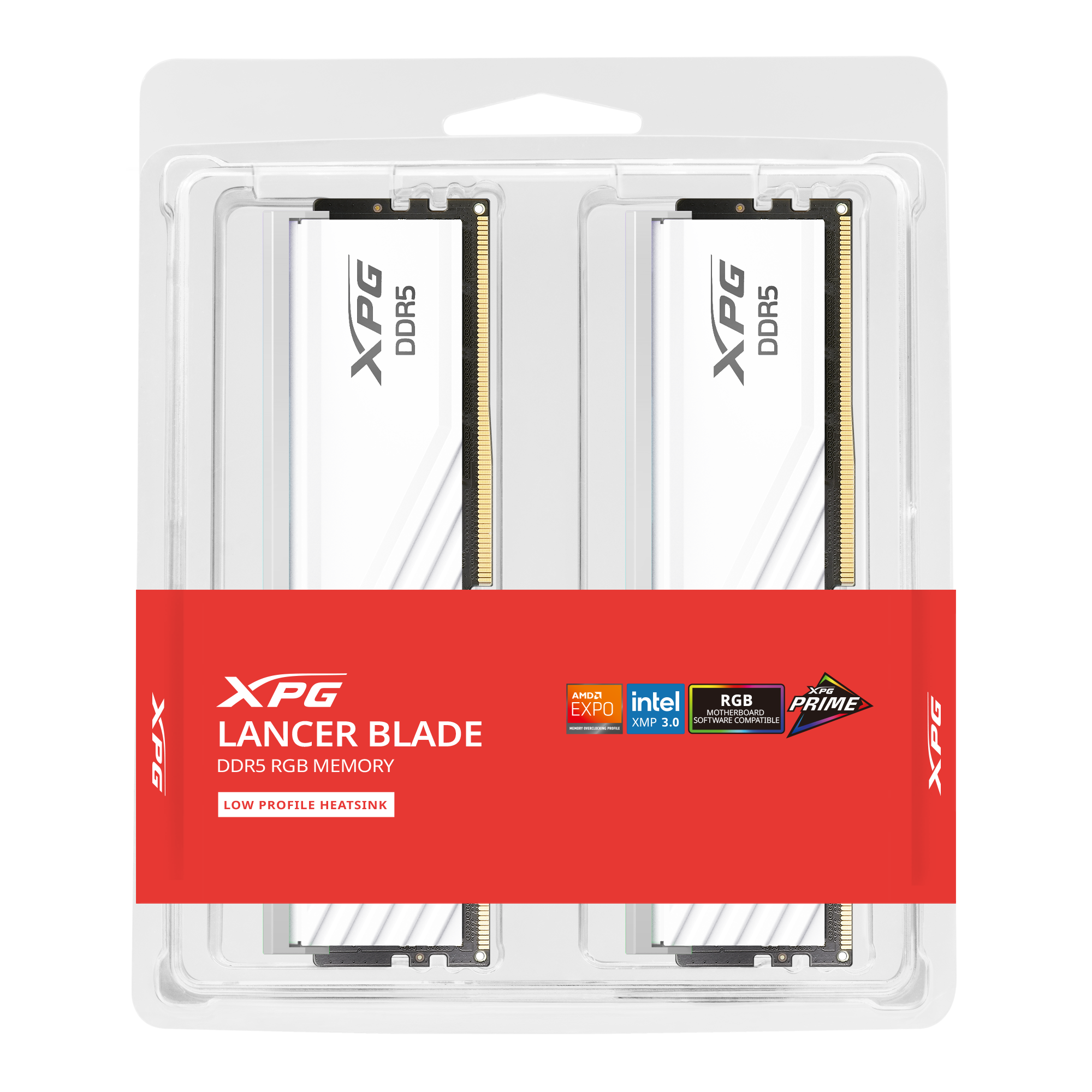 Adata XPG Lancer Blade RGB 32GB White 3 Adata XPG Lancer Blade RGB 32GB White RAM