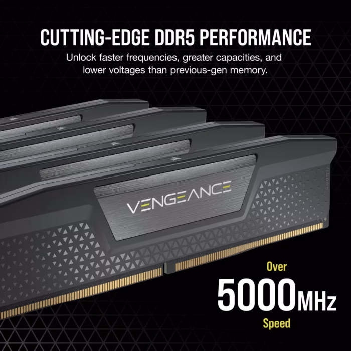 Corsair Vengeance 16GB DDR5 5200MHz – Black - Image 7