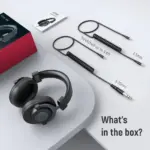 FIFINE H8 Studio Headphone with 50mm Dynamic Driver, 1/8" to 1/4" & 1/8" to 1/8" Coiled Cable for Recording Audio, Mixing Tracks - Image 3