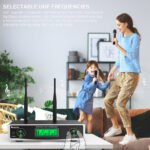 FIFINE K040 Dual Wireless Handheld Microphones System with Individual Balance XLR Output - Image 4