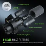 FIFINE K688 USB/XLR Dynamic Mic with Shock Mount, Touch-Mute, Headphone Jack, I/O Controls for Podcasting - Image 5