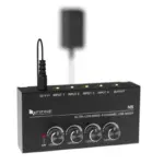 FIFINE N5 Four-Channel Line Mixer with Individual Volume Controls – Compact Audio Mixing Solution - Image 3