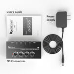 FIFINE N6 Headphone Amplifier with Stereo Output and Individual Volume Controls - Image 5