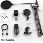 FIFINE K040 Dual Wireless Handheld Microphones System with Individual Balance XLR Output - Image 5