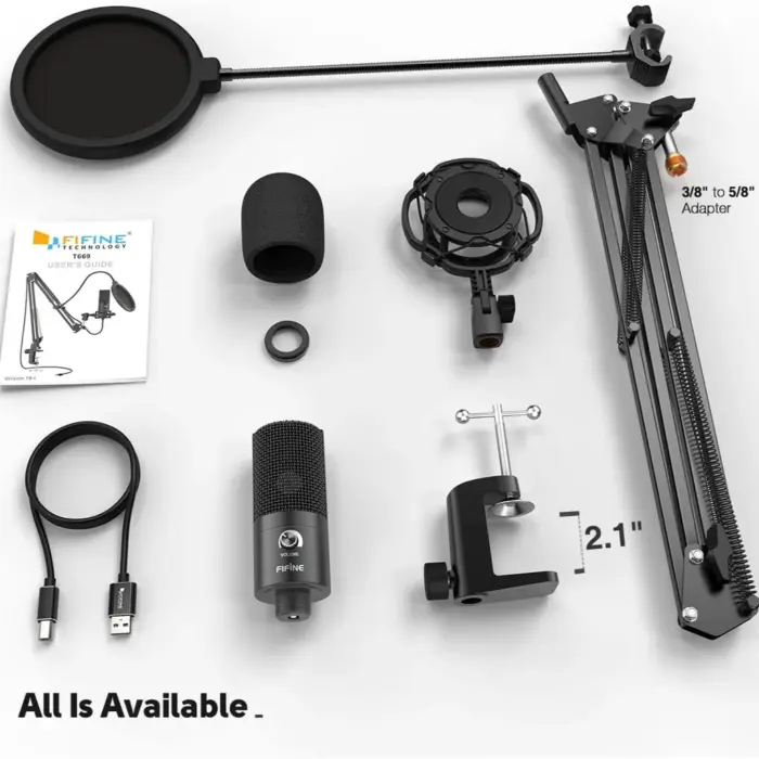 FIFINE K040 Dual Wireless Handheld Microphones System with Individual Balance XLR Output - Image 5