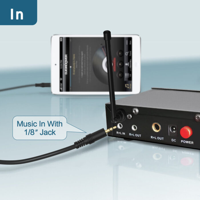 Fifine K036 Dual Wireless Microphones System for Gig, Home Karaoke with PA Speaker, Karaoke Machine - Image 2