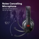 Redragon Cronus H211 - Wired Gaming Headset with Stereo Surround Sound - Image 6
