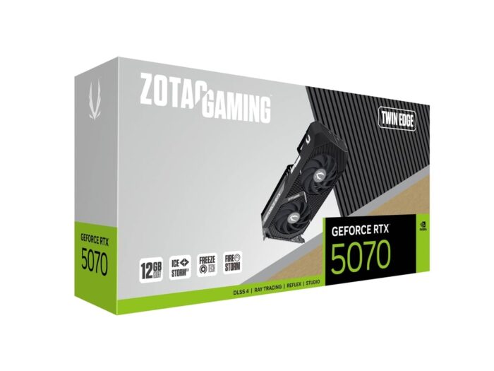 ZOTAC Gaming GeForce RTX 5070 Twin Edge Graphics Card - Image 8